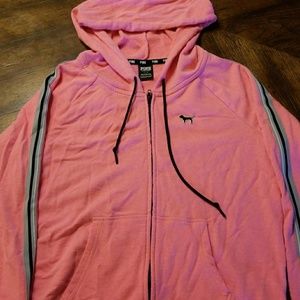 PINK Tops - Hot pink PINK hoodie & joggers size large PINK Tops - Hot pink PINK hoodie & joggers size large